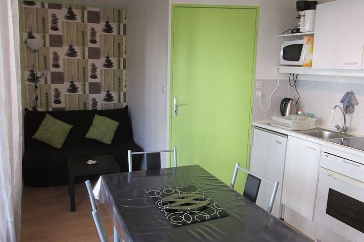 Appartement de vacances pour 3 personnes, avec balcon et jardin