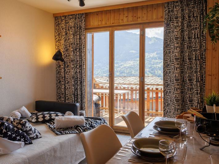 Gîte pour 3 personnes, avec balcon à Veysonnaz - 4