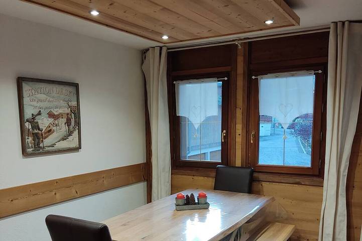 Location de vacances pour 6 personnes, avec balcon à Flumet