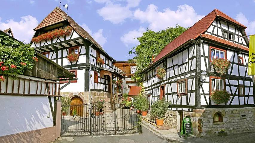Ferienwohnung für 6 Personen, mit Terrasse in Deutsche Weinstraße