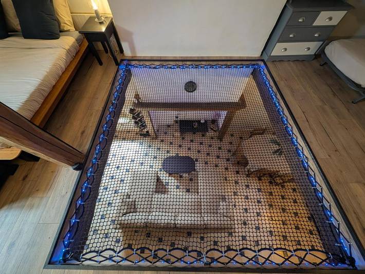 Appartement de vacances pour 6 personnes, avec vue et jardin