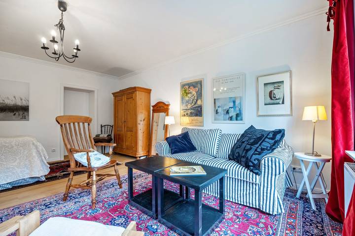 Ganze Wohnung, Ferienwohnung 'Im Reiterparadies' mit privater Terrasse, privatem Garten und Wi-Fi in Salzhausen, Nordheide