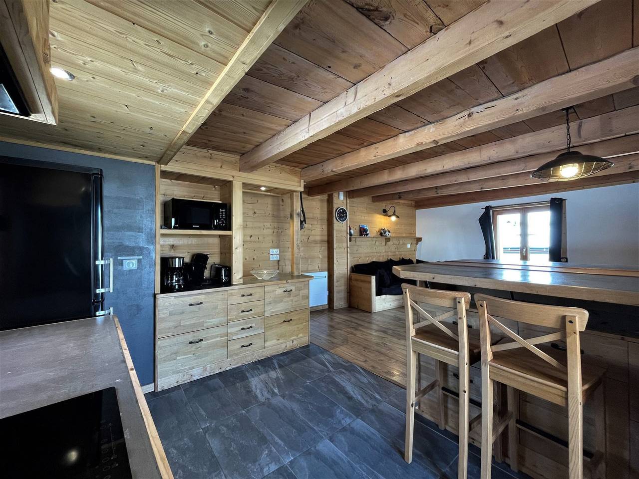 Chalet voor 6 personen met balkon in Saint-Martin-de-Belleville, Les Trois Vallées