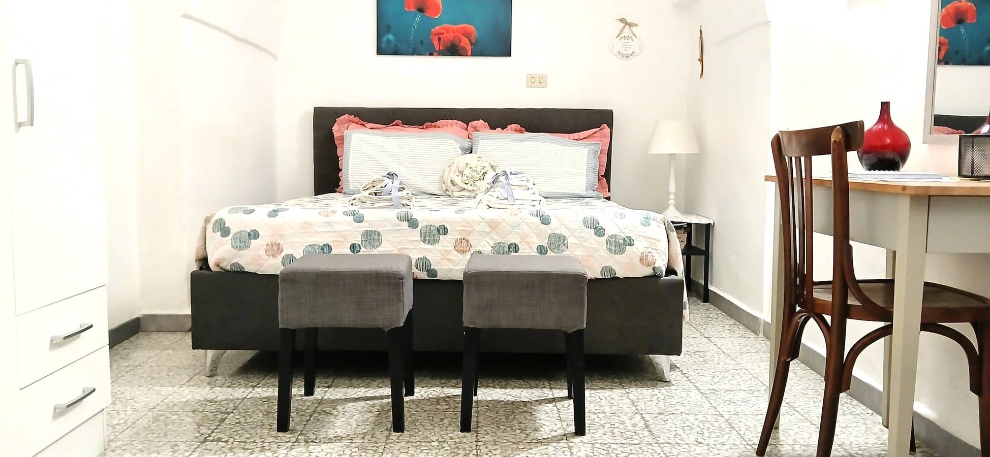 Apartamento entero, Apartamento vacacional "Chiarina Rooms" con aire acondicionado y Wi-Fi in Polignano a Mare, Region de Bari