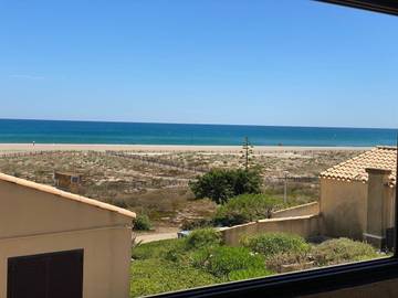 Cottage pour 4 personnes, animaux acceptés dans Plage Le Grau De Leucate