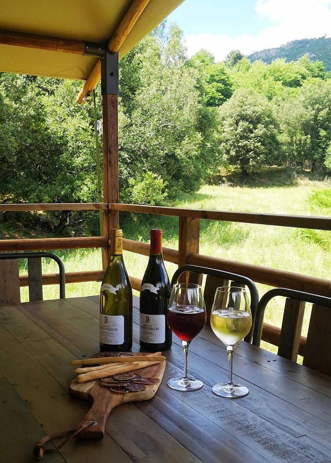 Maison de vacances pour 5 personnes, avec vue et terrasse