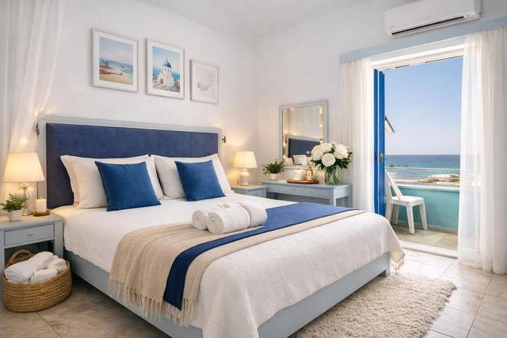 Maison d’hôte pour 2 personnes, avec vue et terrasse dans Palaiochora - 3