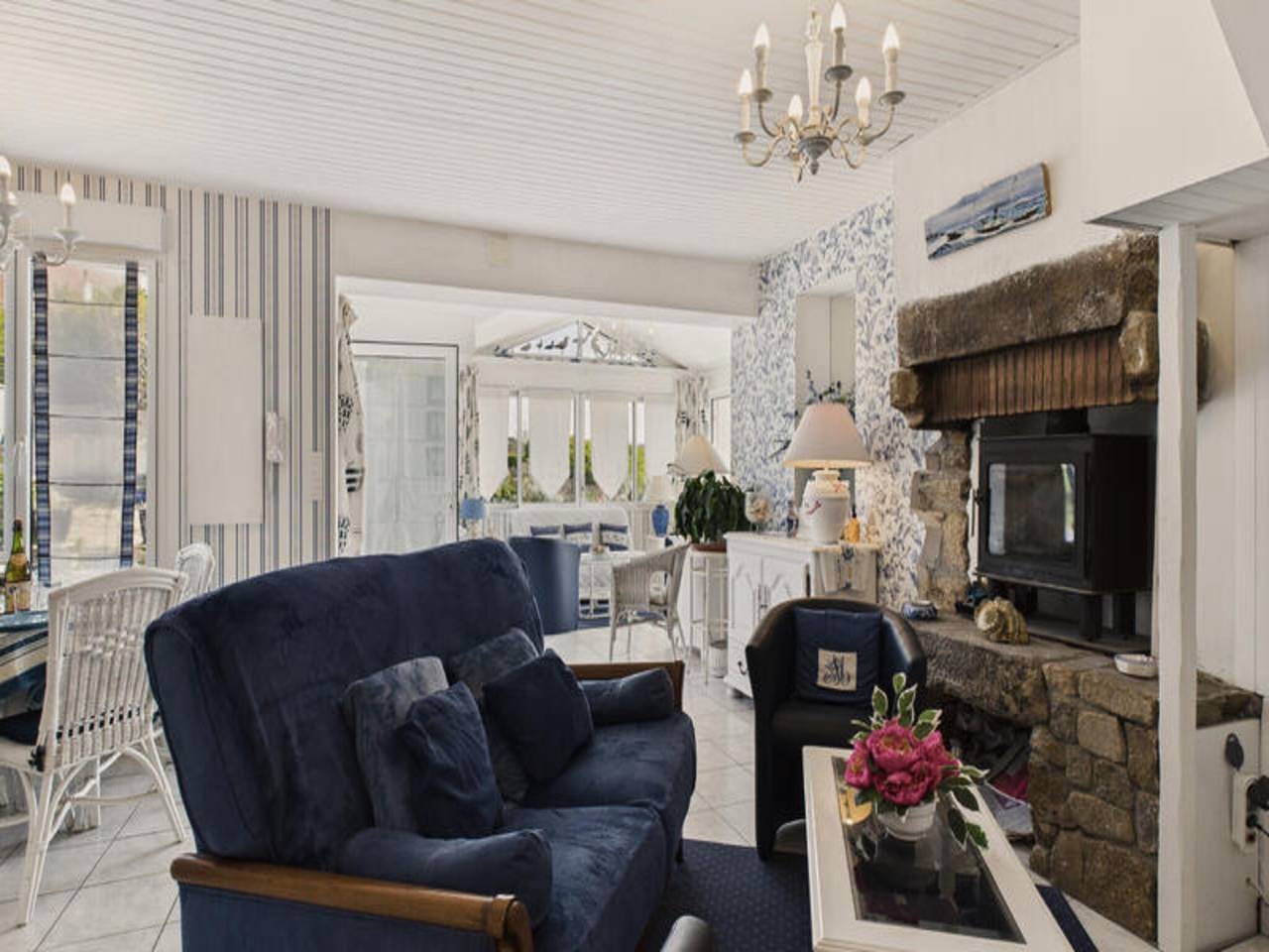 Ganze Wohnung, Haus in Trévou-Tréguignec am Strand von Trestel in Trévou-Tréguignec, Rosa Granitküste