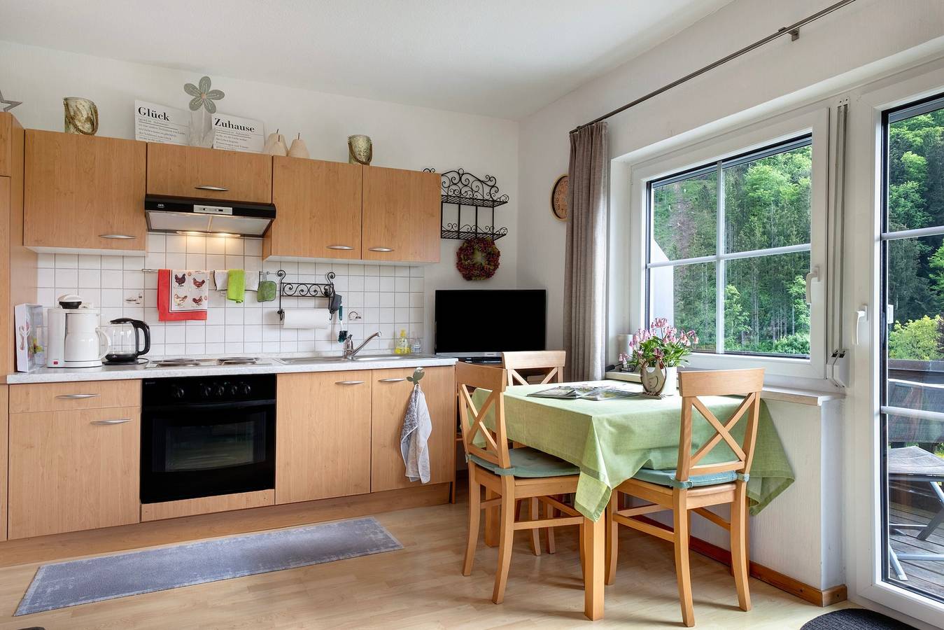 Ganze Wohnung, Apartment 'Talblick, 50 qm' mit Balkon und Wlan in Glottertal, Südschwarzwald