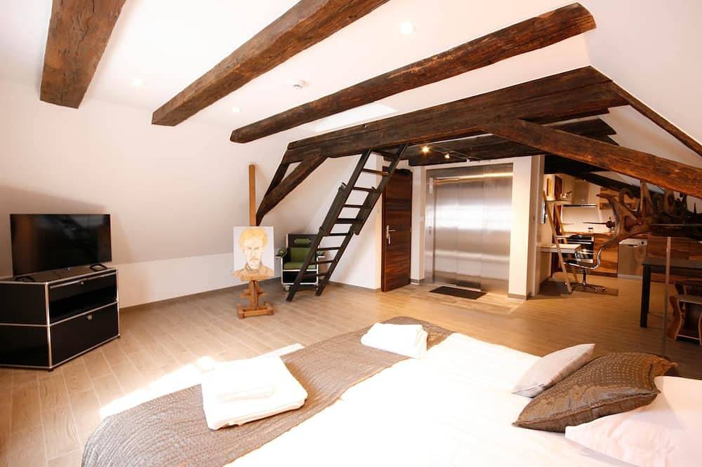 Entire apartment, App'Art - Le A **, Loft 4 people in Kaysersberg - 1 bedroom, 1 sleeping area in Kaysersberg, Parc naturel régional des Ballons des Vosges