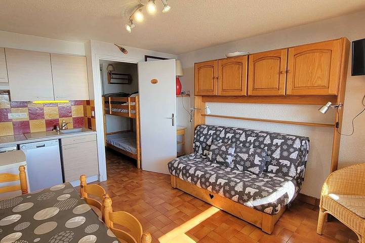 Ganze Wohnung, Studio für 4 Pers. mit Balkon, Bergblick und Haustieren erlaubt - Saint-Michel-de-Chaillol in Saint-Michel-de-Chaillol, Nationalpark Écrins