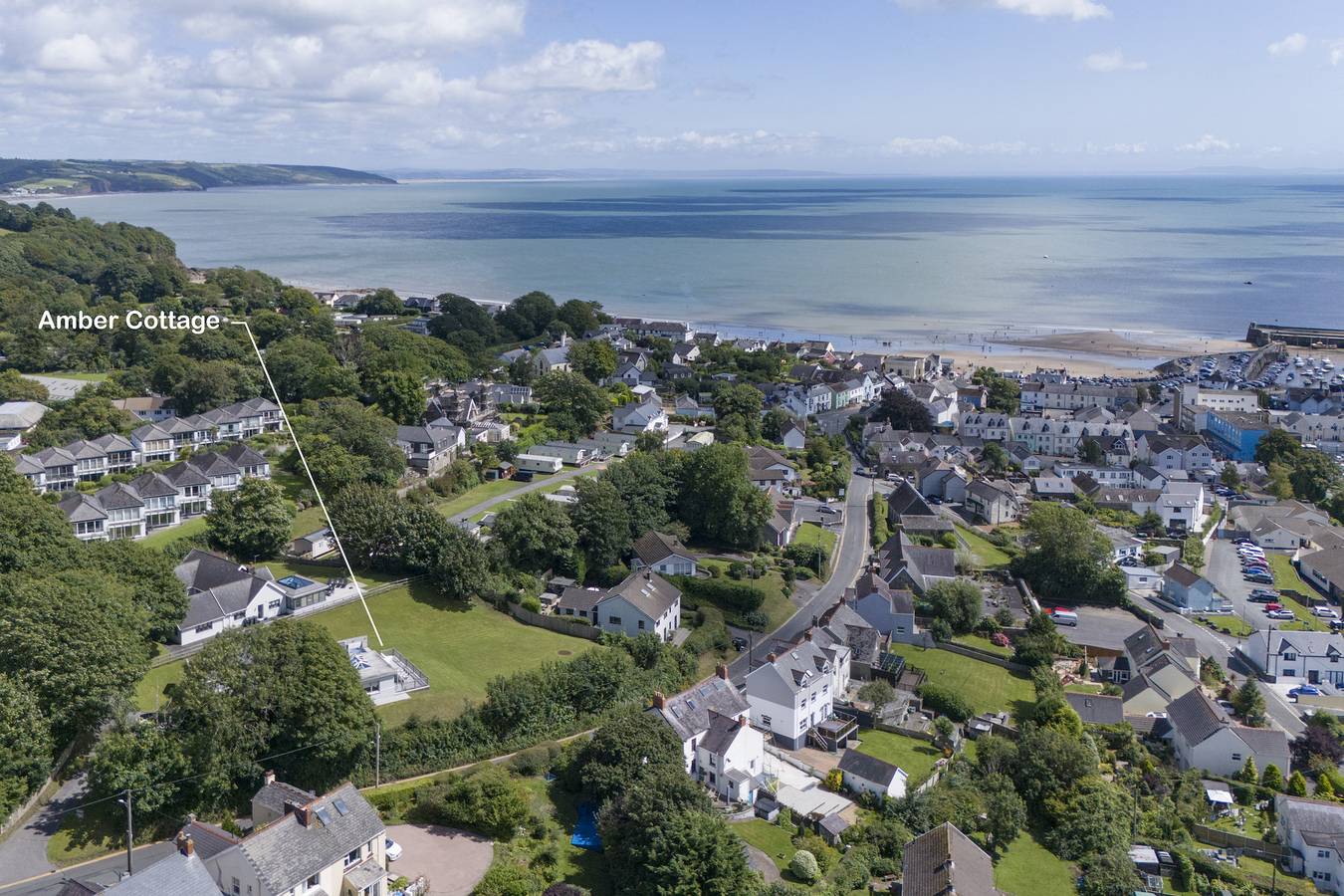 Amber Cottage - Hot Tub, Sea Views and Log Burner in Saundersfoot, Pembrokeshire