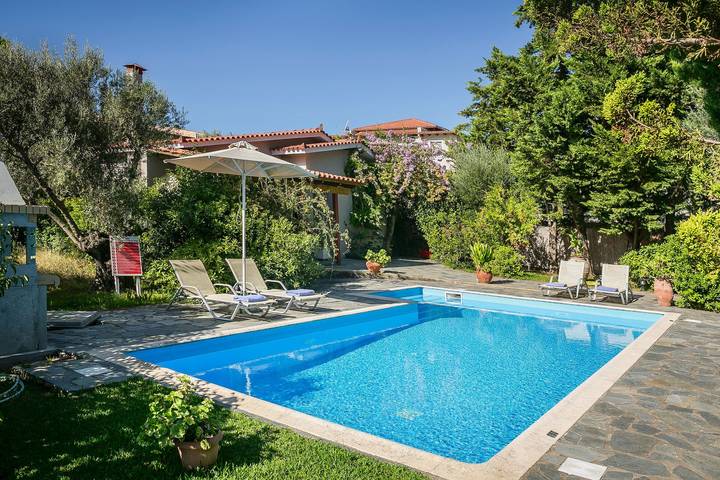 Villa für 4 Personen, mit Pool und Garten in Griechenland - 4