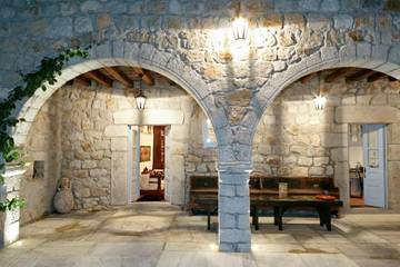 Location de vacances pour 8 personnes, avec terrasse dans Patmos