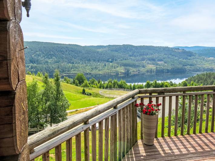 Ferienhaus für 6 Personen, mit Seeblick und Garten sowie Terrasse, mit Haustier in Åseral - 2