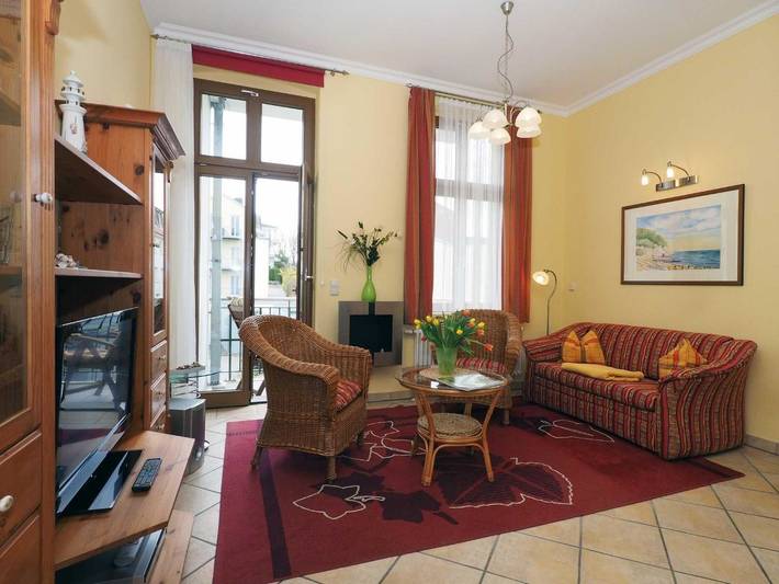 Appartement de vacances pour 3 personnes, avec balcon - 1