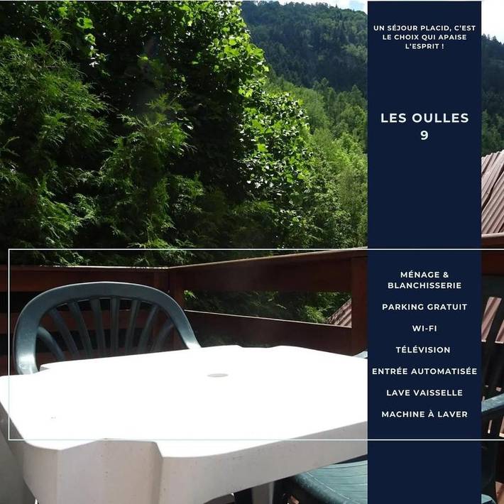 Gîte pour 4 personnes, avec piscine et jacuzzi à La Chapelle-en-Valgaudémar