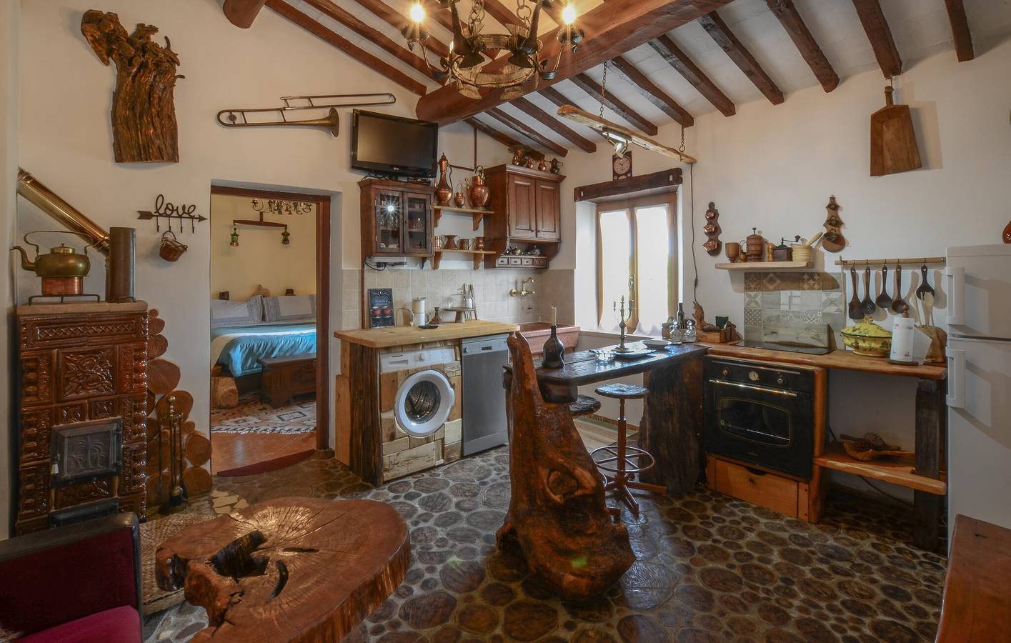 Hel ferielejlighed, Ferielejlighed for 4 personer med terrasse in Cinigiano, Grosseto Provinsen