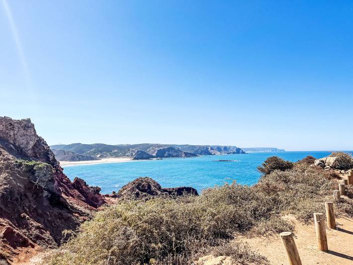 Schönes Landhaus mit Tauchbecken, Strand 3km in Rogil, Naturpark Südwest-Alentejo und Costa Vicentina