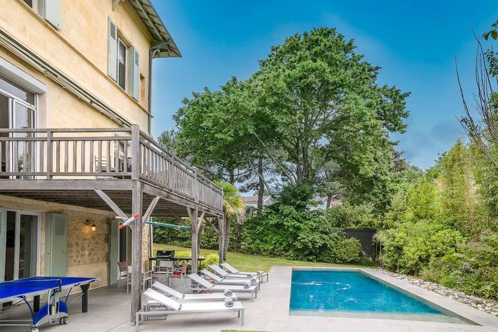 Villa pour 12 personnes, avec jardin et piscine, adapté aux familles à Arcachon - 2