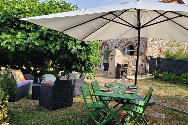 Maison d’hôte pour 4 personnes, avec Jardin