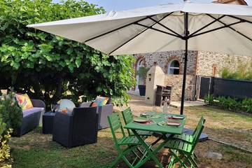 Maison d’hôte pour 4 personnes, avec jardin à Saint-Aignan-Grandlieu