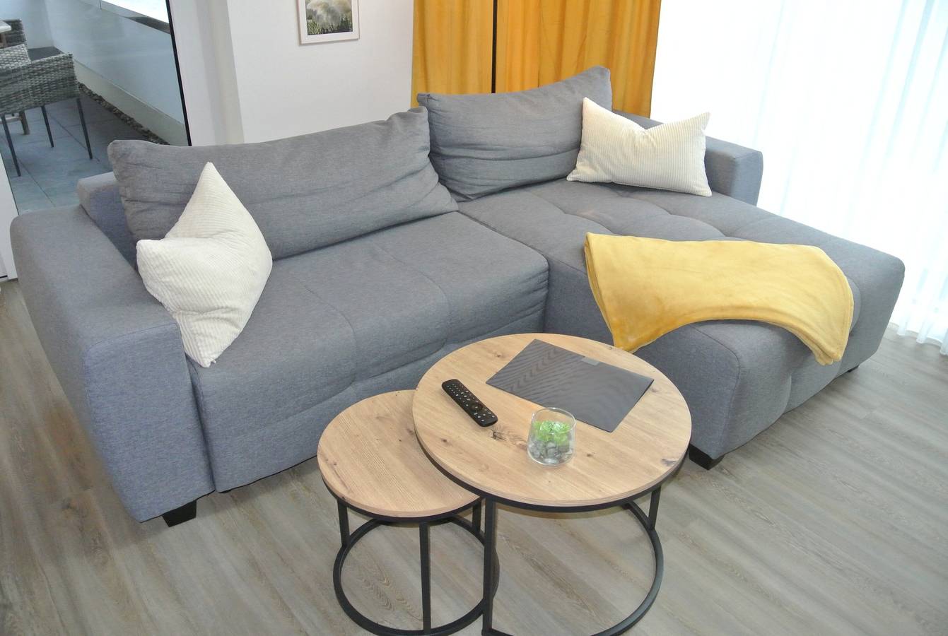 Apartamento entero, Apartamento 'Ferienwohnung Meer-Zeit' con balcón y Wi-Fi in Lubmin, Vorpommern Greifswald