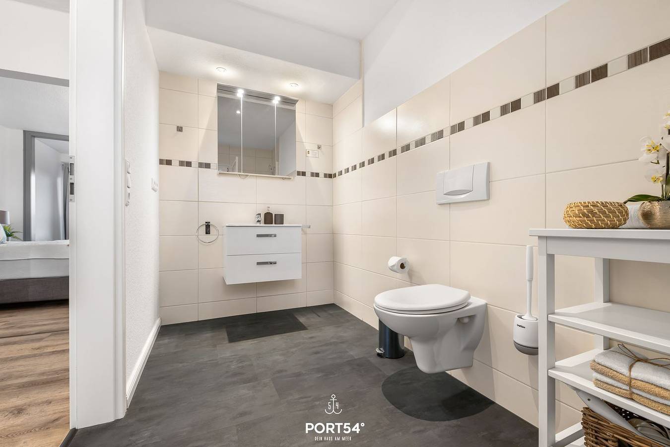 Ganze Wohnung, Apartment 23 - 1 Zimmer Apartment, Tv, Dusche, Terrasse in Kopperby, Kappeln