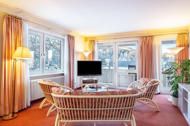 Ferienwohnung für 4 Personen, mit Balkon und Sauna in Hinterzarten