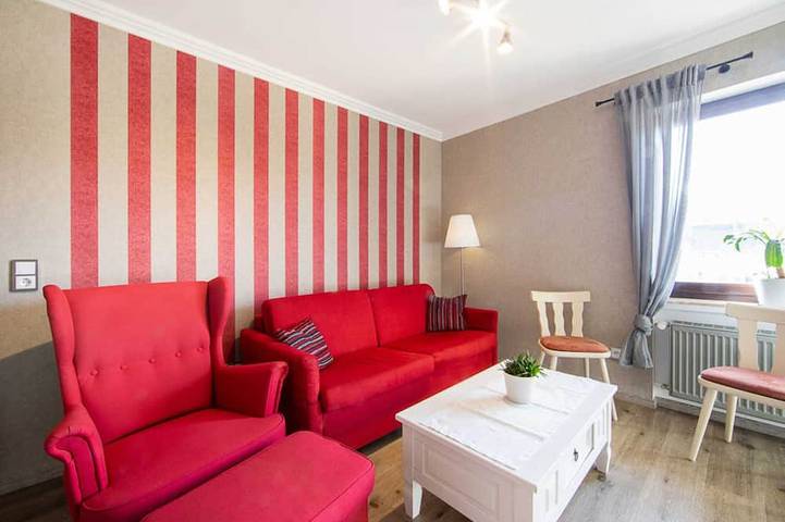 Ferienwohnung für 5 Personen, mit Balkon und Garten