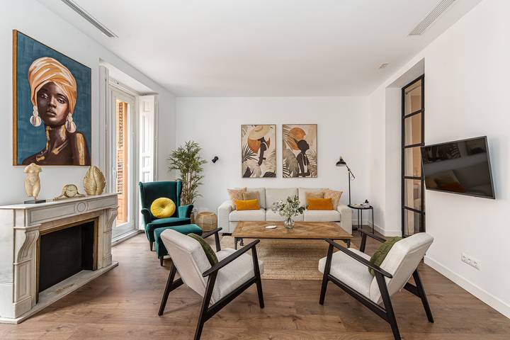 Apartament wakacyjny dla 4 osób, z balkon w Region  Madryt