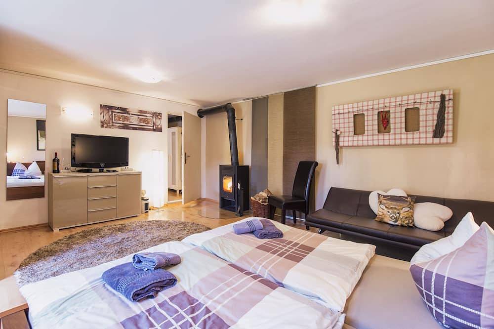 Ganze Wohnung, 4 Sterne Ferienhaus mit 2  Fewos Wohnung  Idylle (100m²) nur 5 km von Limburg in Hünfelden, Landkreis Limburg-Weilburg