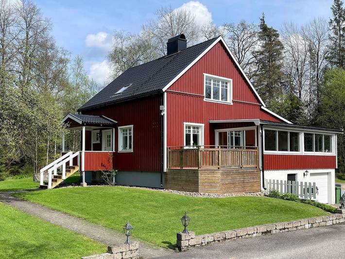 Mysig lägenhet med 2 sovrum i Alperna in Tvärreds distrikt, Västergötland