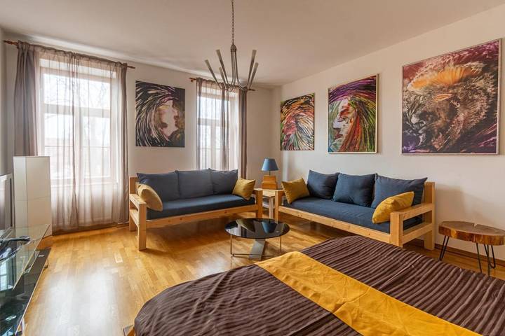 Ferienwohnung für 6 Personen, mit Ausblick in Budweis