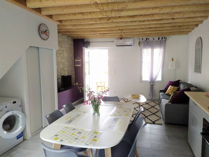 Gîte pour 7 personnes, avec jardin et terrasse à Saint-Aignan - 4