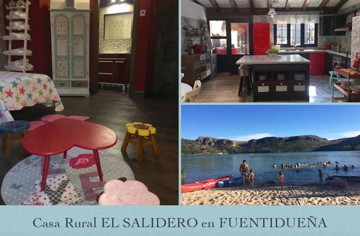 Casa rural para 22 personas, con Terraza y Jardín además de Piscina para niños y Piscina en Comarca de Sepúlveda
