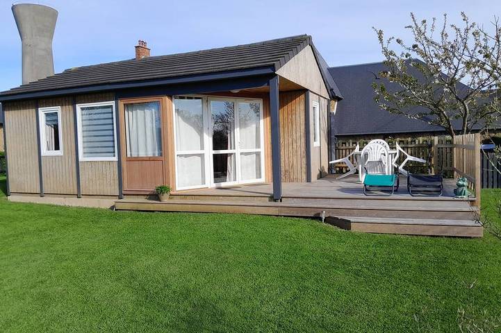 Chalet pour 4 personnes, avec terrasse et jardin