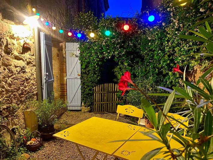 Gîte pour 4 personnes, avec terrasse, animaux acceptés