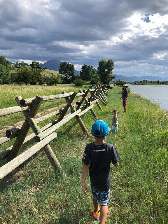 Crabapple Cabin-Abgeschiedene Hütte am Ufer des Yellowstone River in Absaroka Range