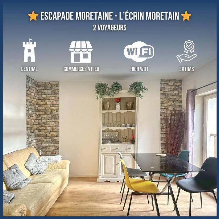 Appartement de vacances pour 2 personnes, avec terrasse