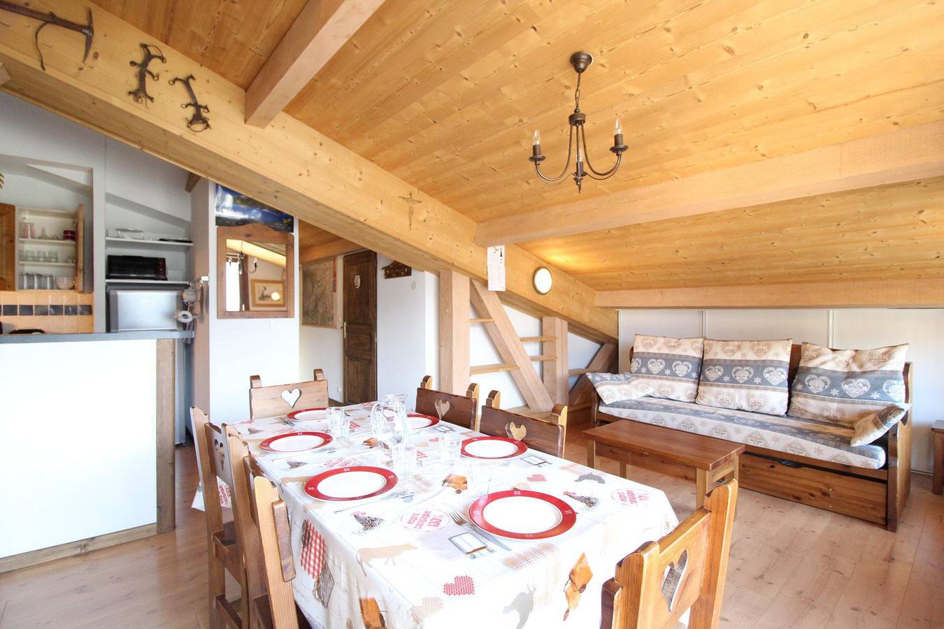 Apartamento entero, Résidence les Sports - Apartamento 3 piezas para 6 personas (017) in Aussois, Región de Saint-Jean-de-Maurienne