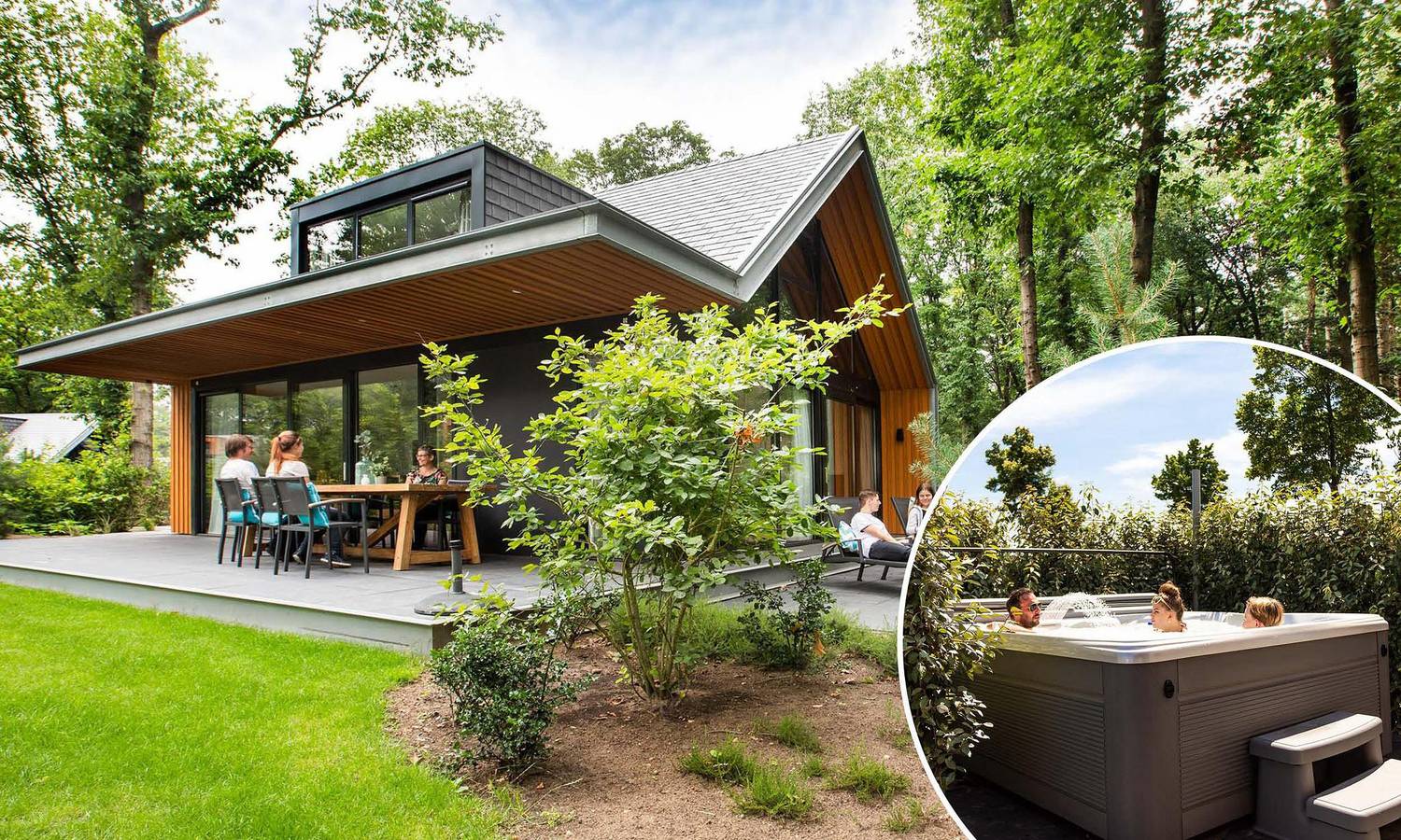 Landgoed de Scheleberg — Recreatievilla 7 personen Wellness (Spa) in Hoge Veluwe