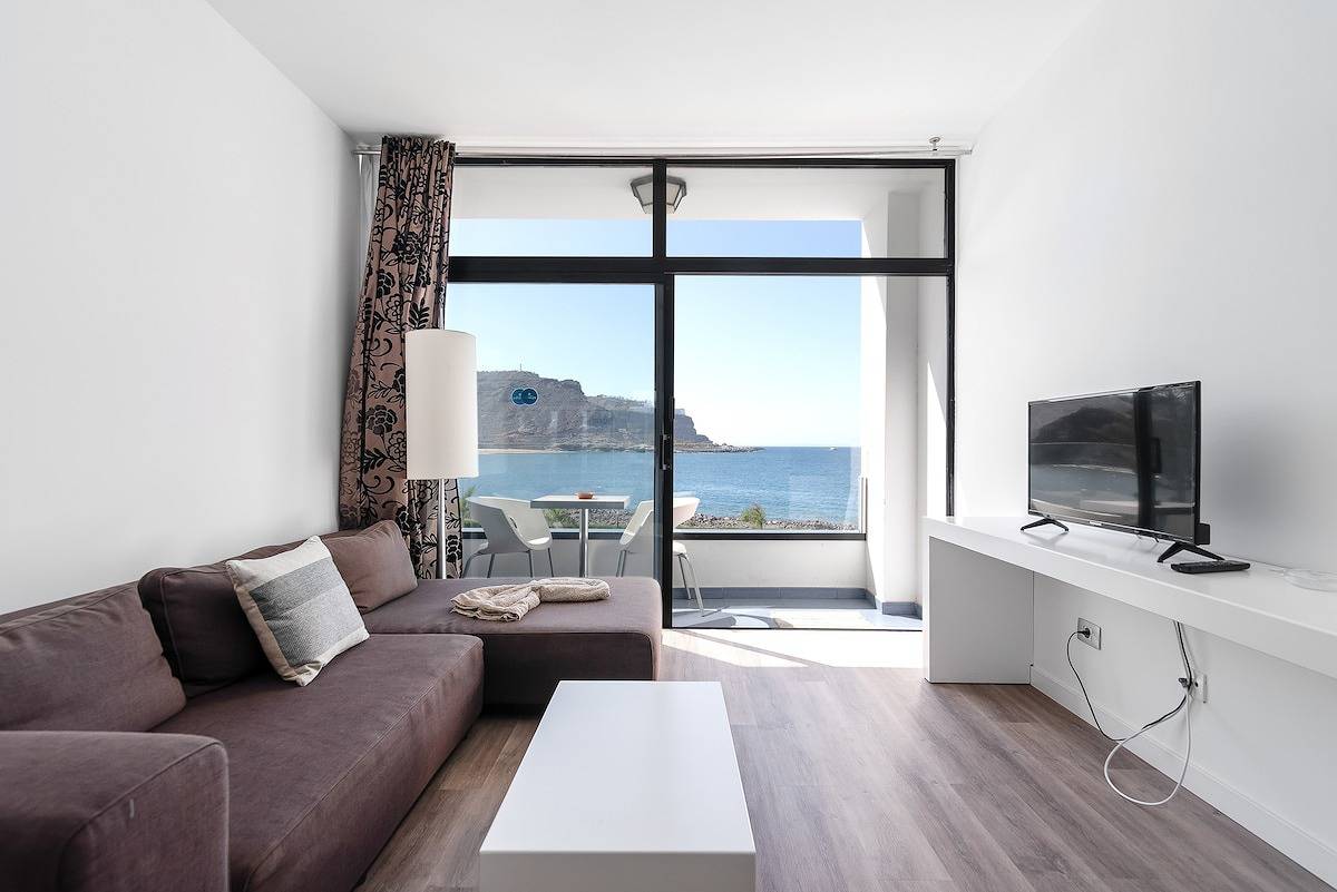 Apartamento entero, Home2Book Gorgeous Oceanfront Studio Mogán, Views in Playa del Cura, Mogán
