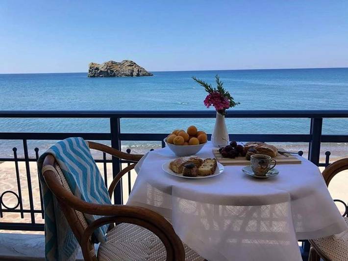 Hôtel pour 2 personnes, avec terrasse et vue dans Σκάλα Ερεσού - 4