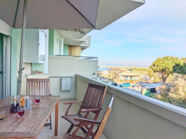 Appartamento per 6 persone, con Balcone e Terrazza nonché Panorama a Porto San Giorgio