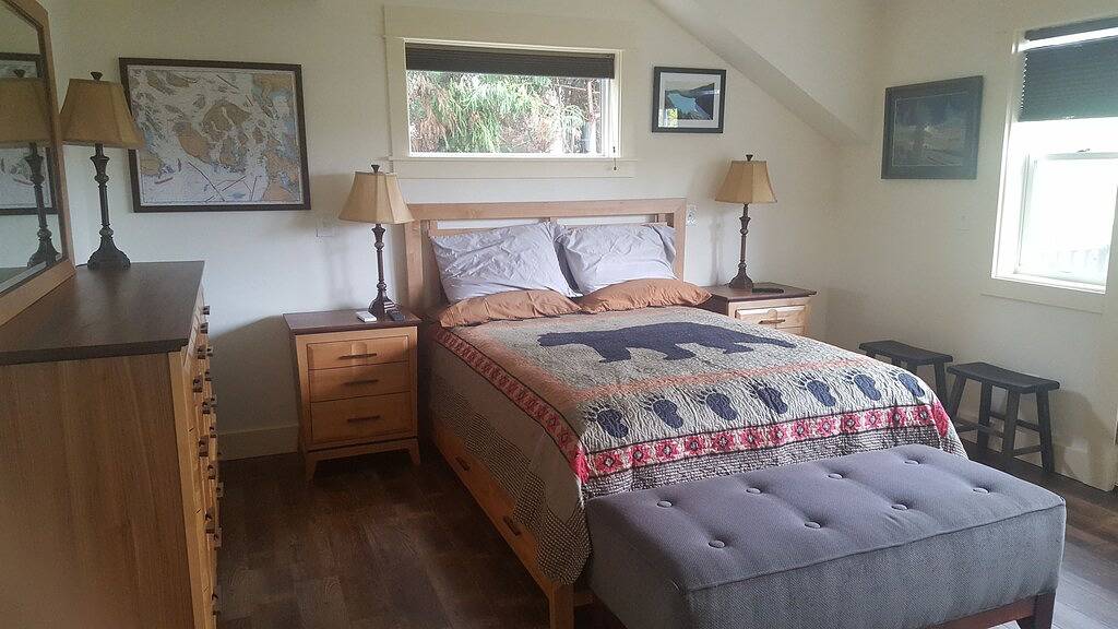 Zwei Geschichten-Häuschen in Se Portland Oregon in Portland, Multnomah County