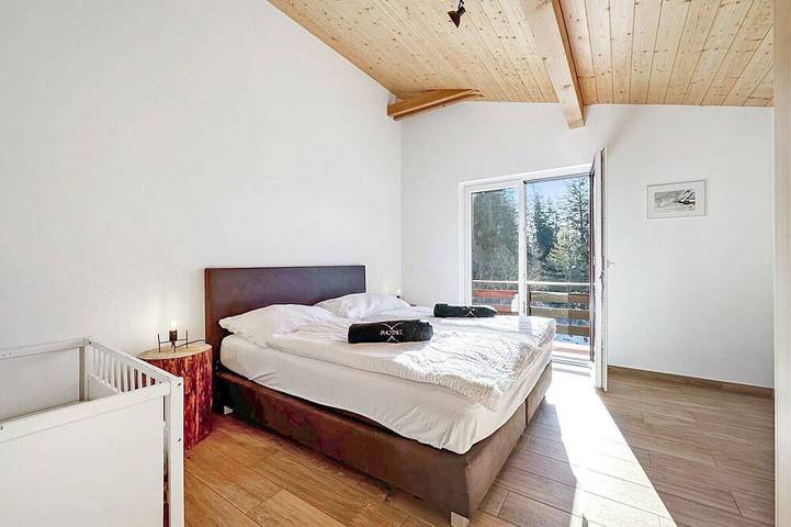 Gîte pour 14 personnes, avec terrasse et jardin à Arbaz - 4