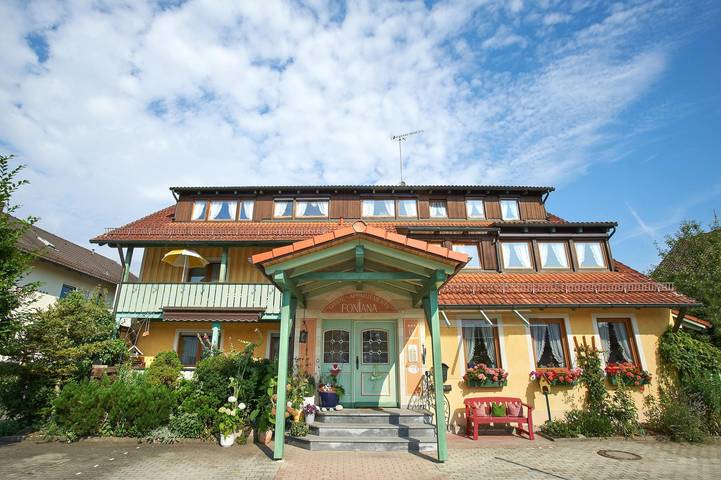 Ferienwohnung für 3 Personen, mit Balkon und Balkon/Terrasse sowie Terrasse und Garten in Bad Gögging