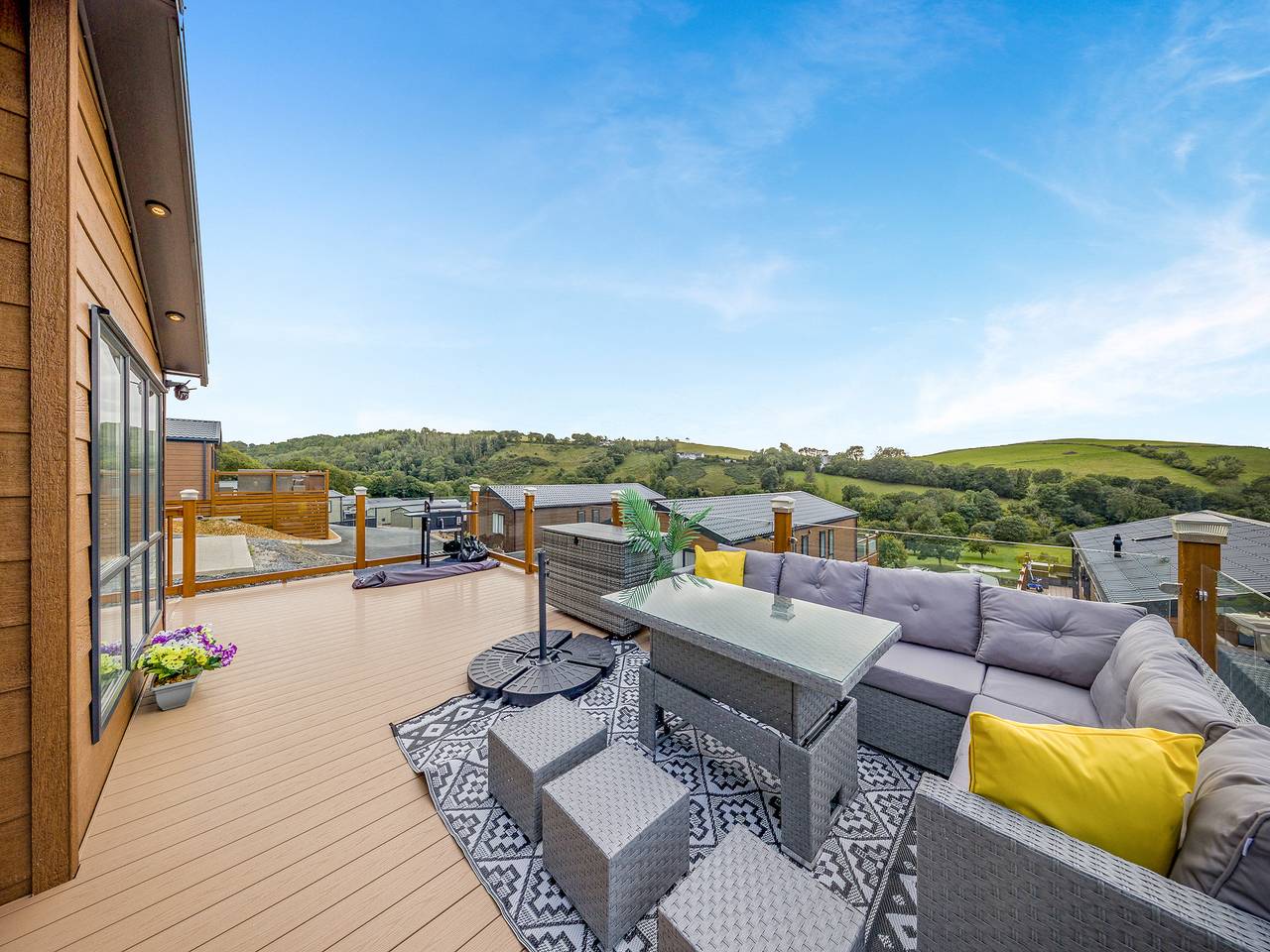 Hillfort Lodge in Cardigan Bay