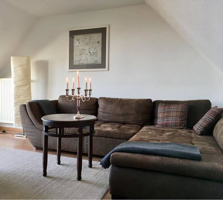Ferienwohnung für 2 Personen, mit Balkon und Terrasse sowie Garten und Sauna in Naturpark Westensee - 4